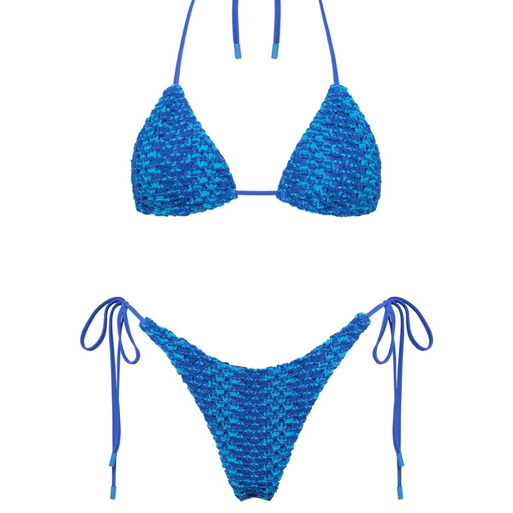 TRIANGL blue bikini set